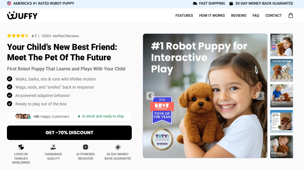 Wuffy Robot Dog